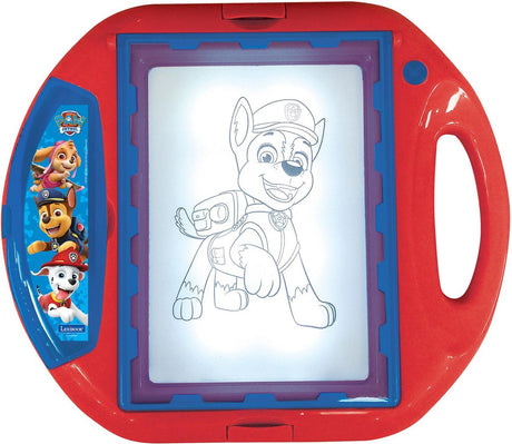 Paw patrulje tegneprojektor med kuglepenne og frimærker