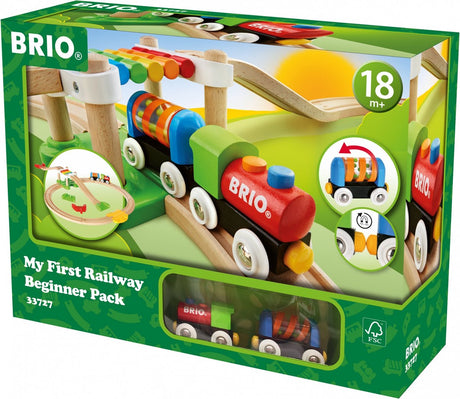 Brio luksus togsæt - til de mindste - magnetiske togforbindelser - 33727