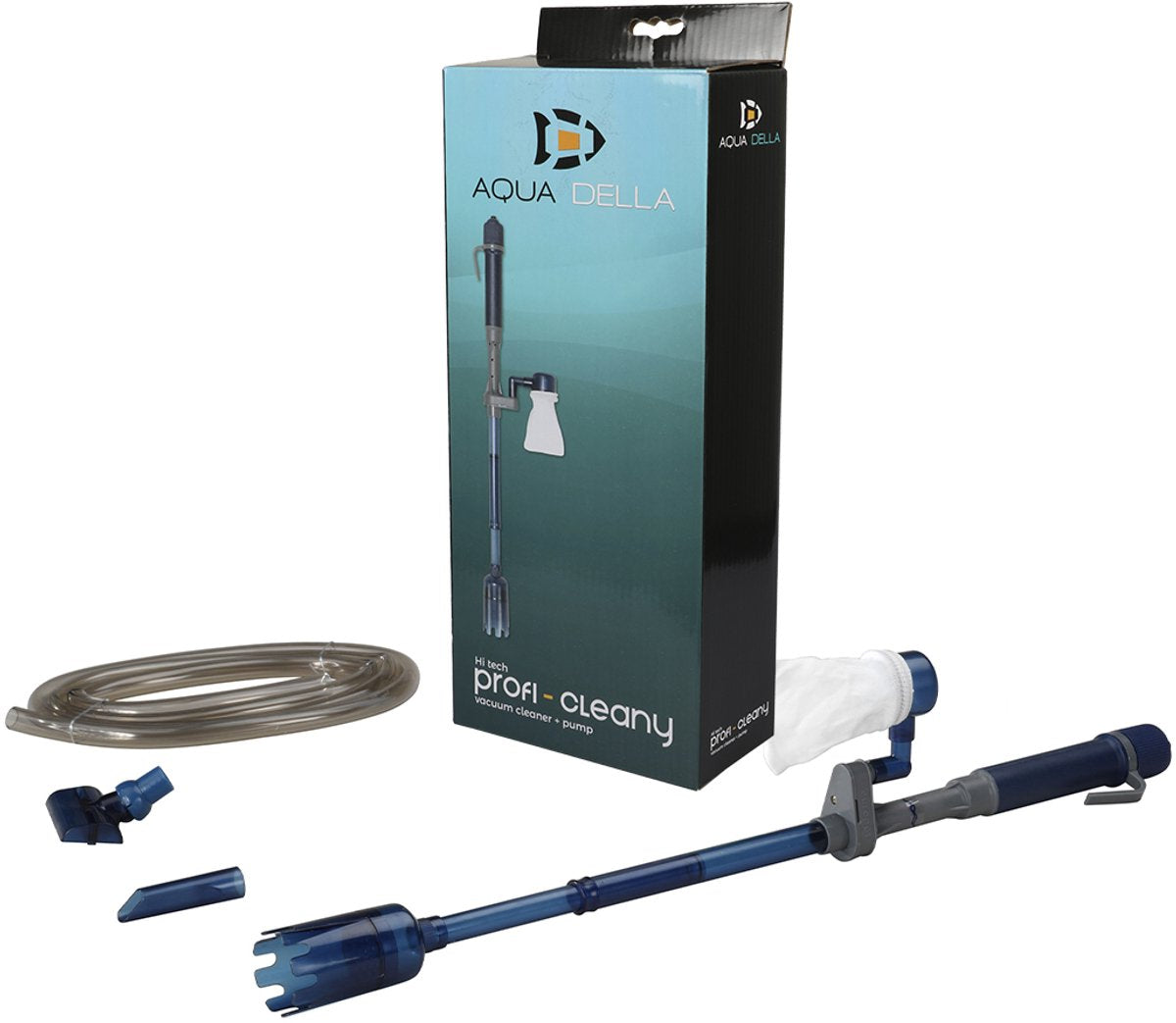 Aqua della ebi akvariestøvsuger hi tech på batterier - 52cm