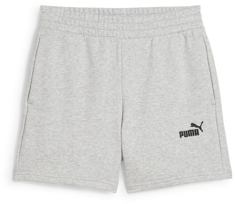 Puma ess lille no. 1 logo 5'' højtaljede shorts tr damebukser - lysegrå lyng