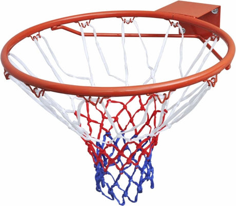Dunlop basketball ring - metal - inklusive net og monteringsmateriale - ø ring ca. 45 cm