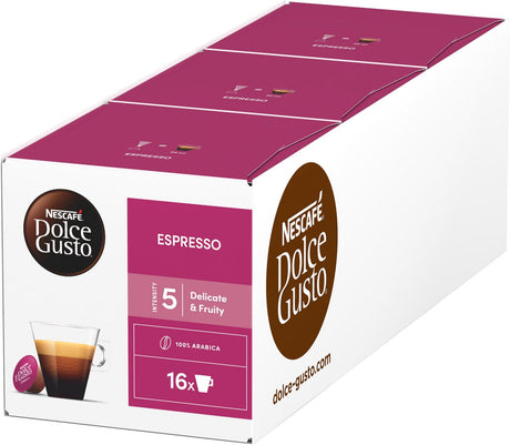 Nescafé dolce gusto kapsler espresso - 48 kaffekopper til 48 kopper kaffe