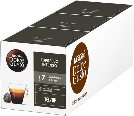 Nescafé dolce gusto kapsler espresso intenso - 48 kaffekopper til 48 kopper kaffe