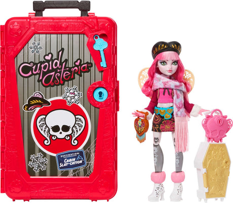 Monster high skulltimate secrets hytte ferie legesæt - Amor asteria dukke og tilbehør