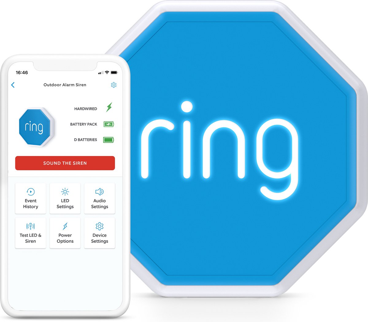 Ring alarm udendørs sirene