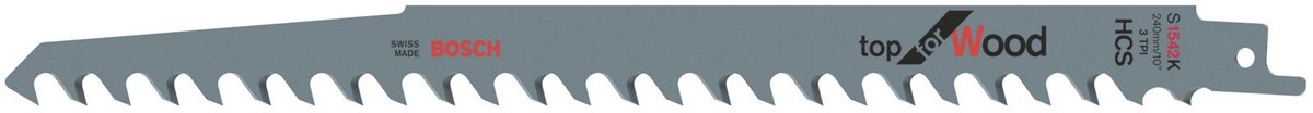 Bosch - frem- og tilbagegående savklinge s 1542 k - 25 stk