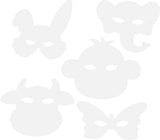 Creativ virksomhed https: www.cchobby.nl dyremasker-h-13-24-cm-w-20-28-cm-230-gr-white-16-piece-1-box