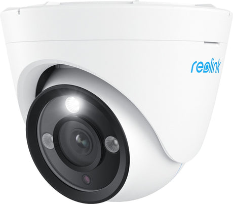 Reolink p434 - poe ip overvågningskamera - udendørs indendørs - 4k opløsning - farve nattesyn - 8m ir