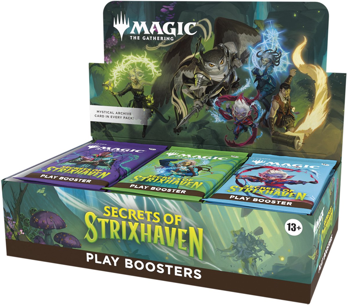 Magic the gathering magic: strixhavens samlende hemmeligheder - leg boosterbox