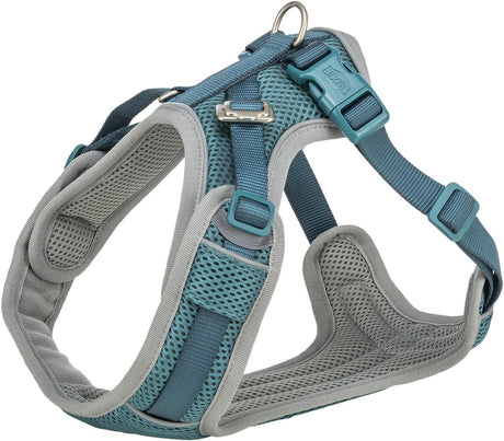 Trixie hundesele - premium flexmesh bred brystbenzin - størrelse l 63-92x2,5 cm, justerbar, reflekterende