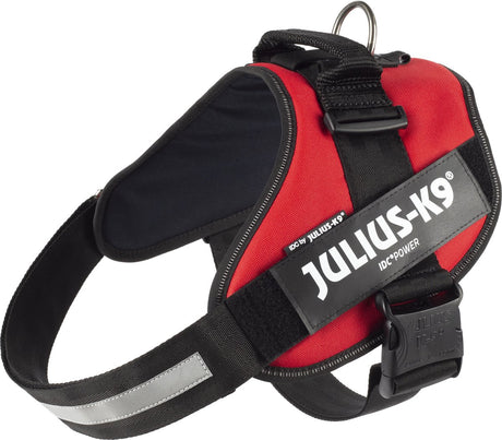 Julius k9 julius-k9 idc strømsele - hundesele - 2xl - størrelse 3 - rød