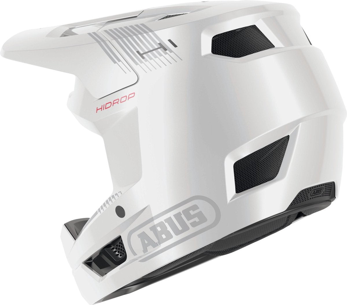 Abus hjelm hidrop skinnende hvid xl 61-62cm