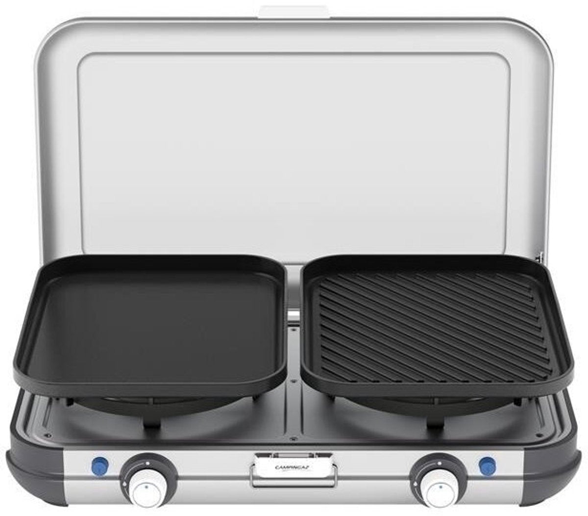 Campingaz køkken 2 grill og go cv - luksus campingkomfur - gaskomfur - grå