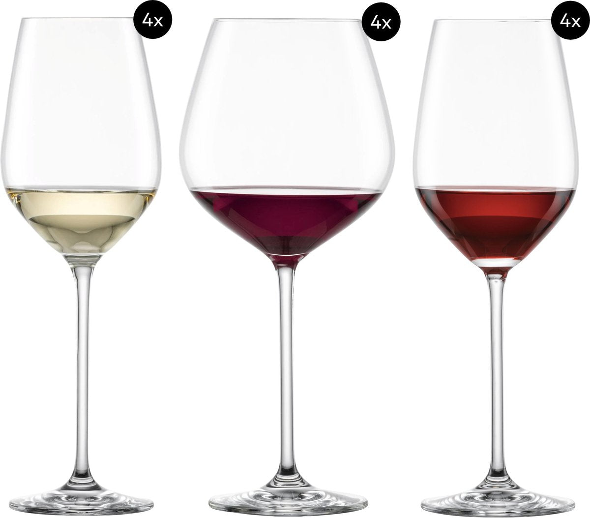 Schott zwiesel fortissimo 12-delige wijnglazen set