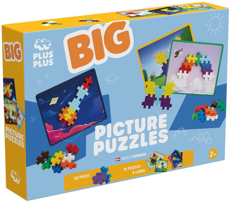 Plus-plus stort puslespil med billeder (4384)