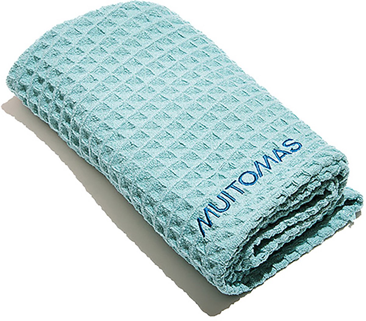Muitomas hårhåndklæde – superabsorberende – hurtigtørrende – elegant farve – letvægts kompakt – blå
