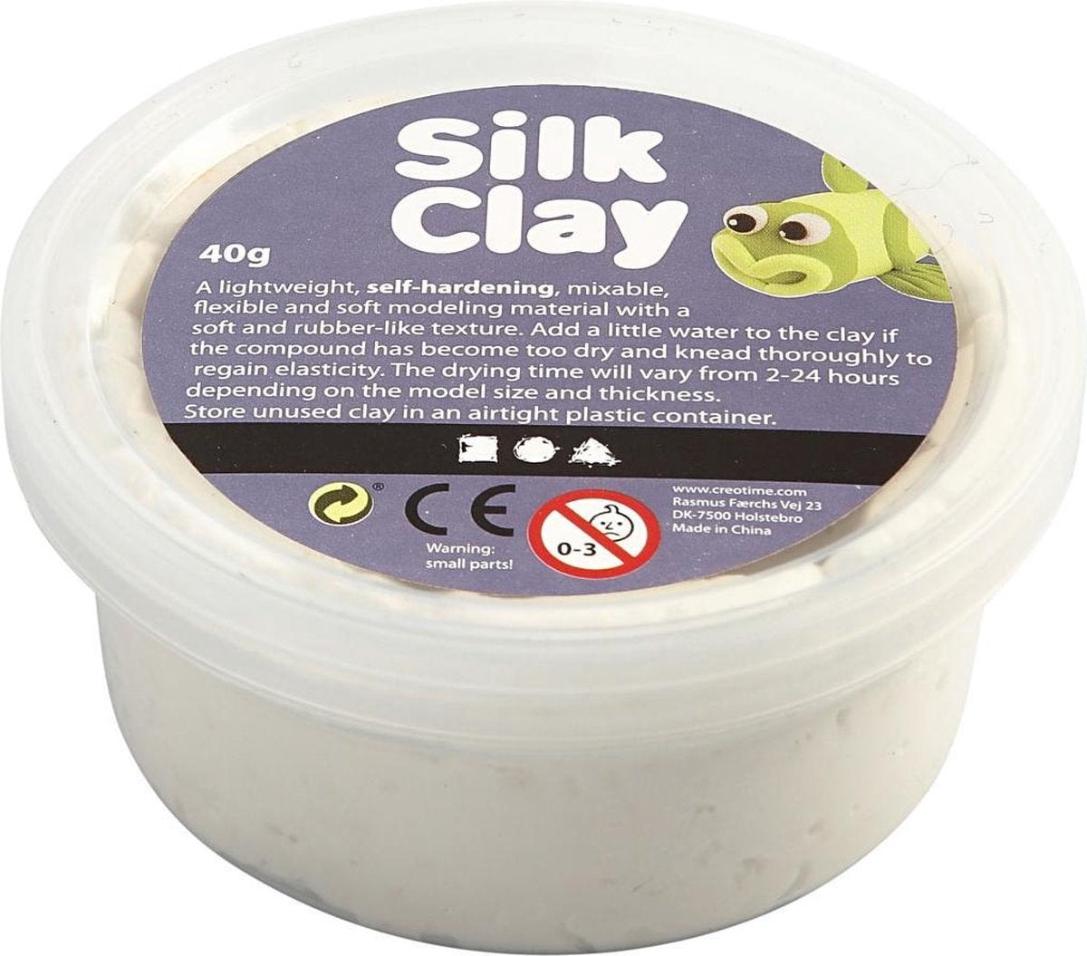 Silk clay https: www.cchobby.nl silk-ler-wit-40-gr-1-doosje