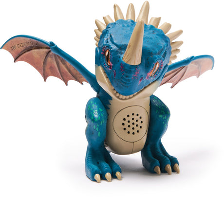 Dreamworks drager drager - hvordan man tæmmer en drage - mini dødelig hugorm - interaktiv drage med 25 lyde - leg figurer