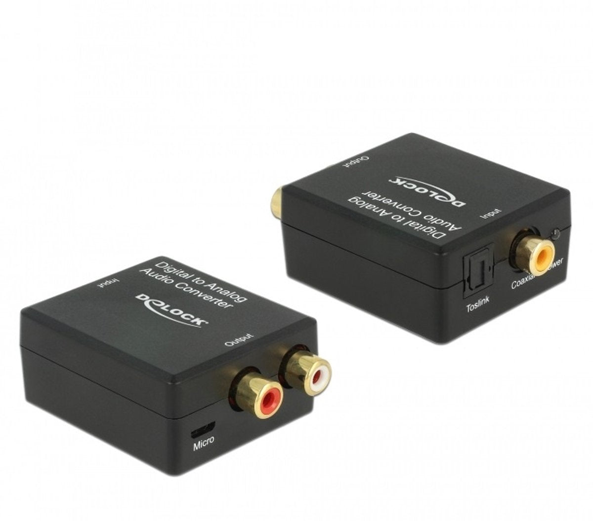 Delock digital til analog lydkonverter (dac) højopløsningslyd