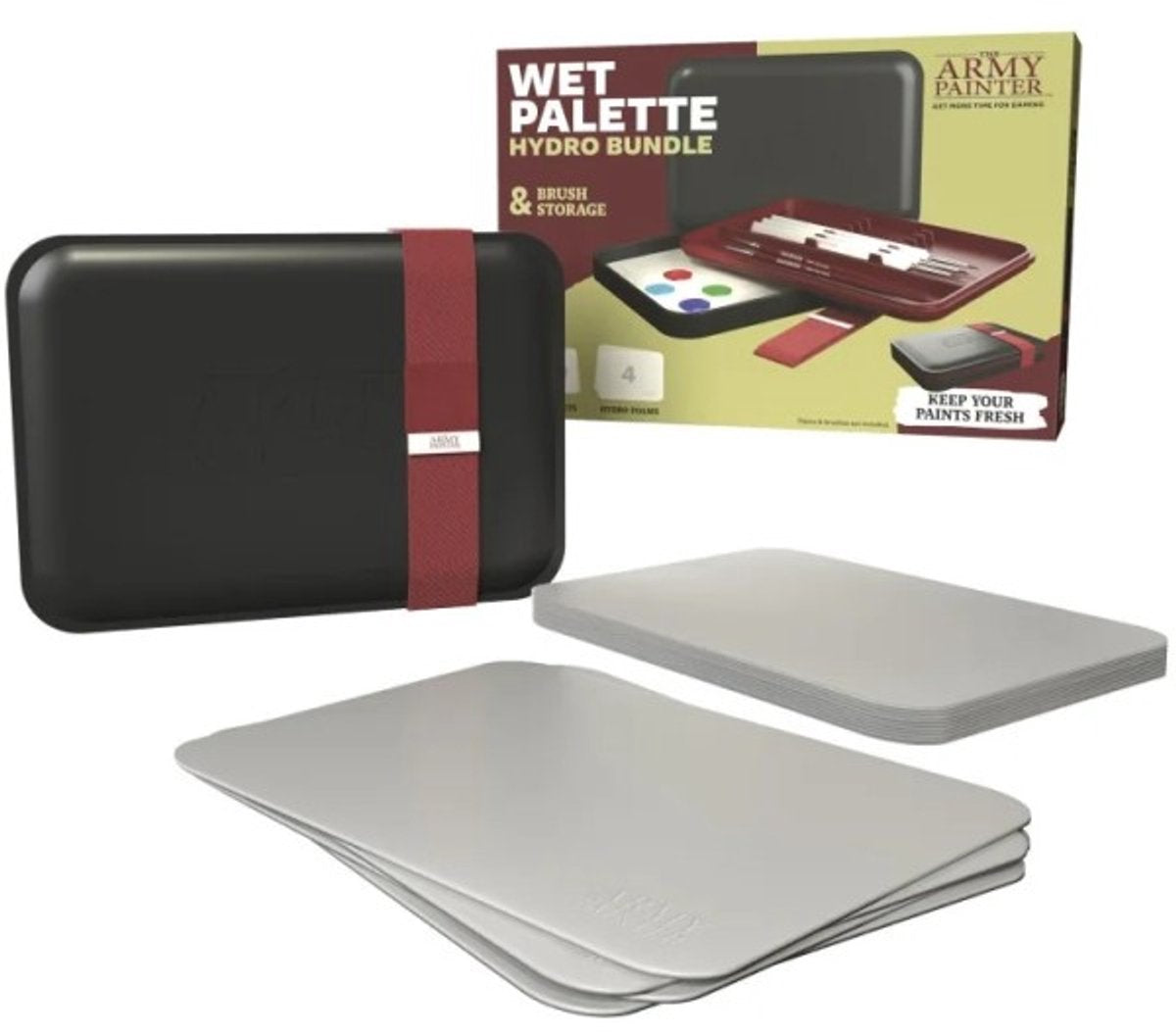 Hæren maler - våd palette hydro bundt akrylmaling