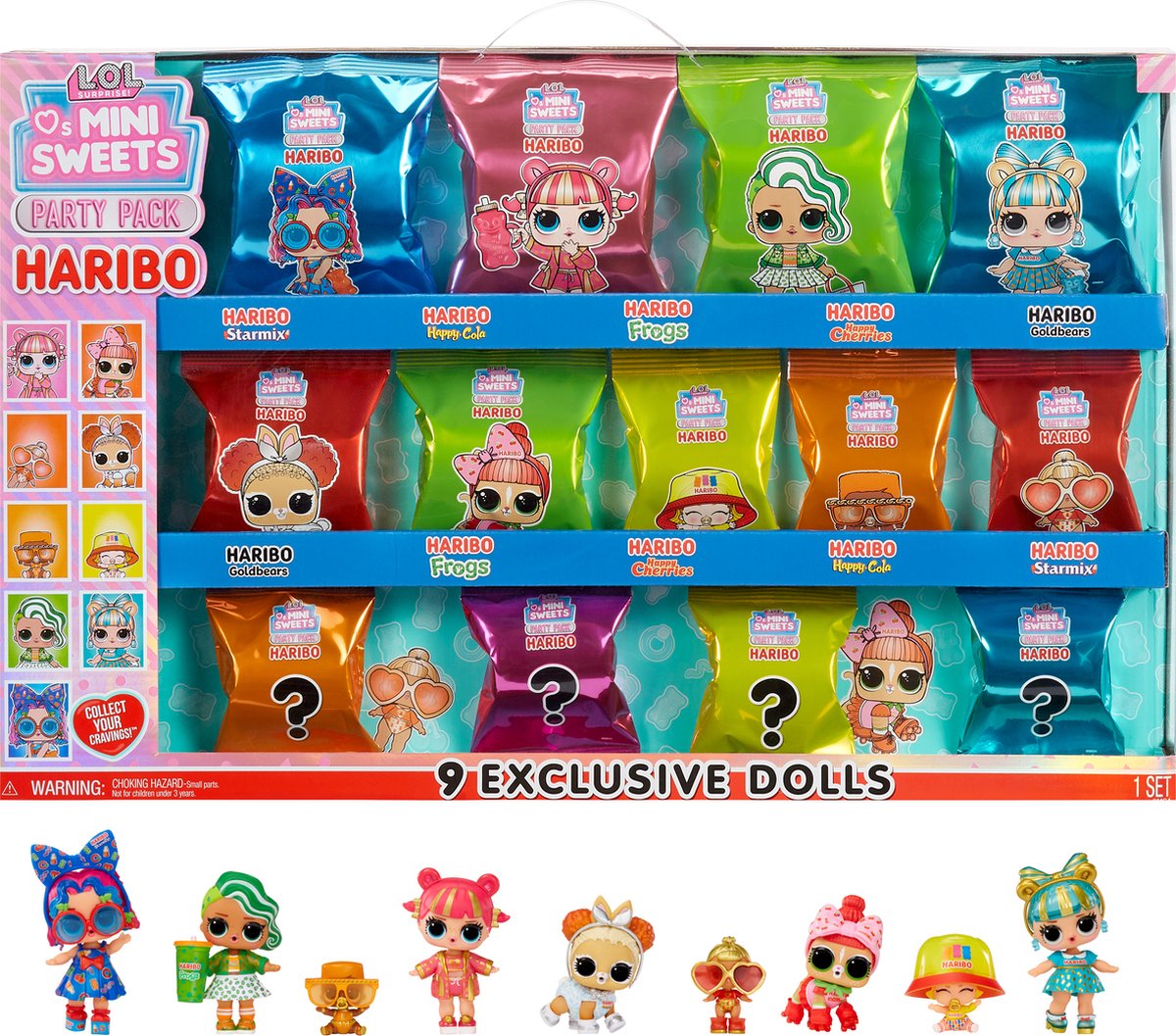 L.o.l. overraskelse! elsker mini slik x haribo festpakke - minipop