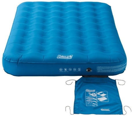 Coleman ekstra slidstærk dobbelt luftmadras - 2 personer - 198 x 137 x 22 cm