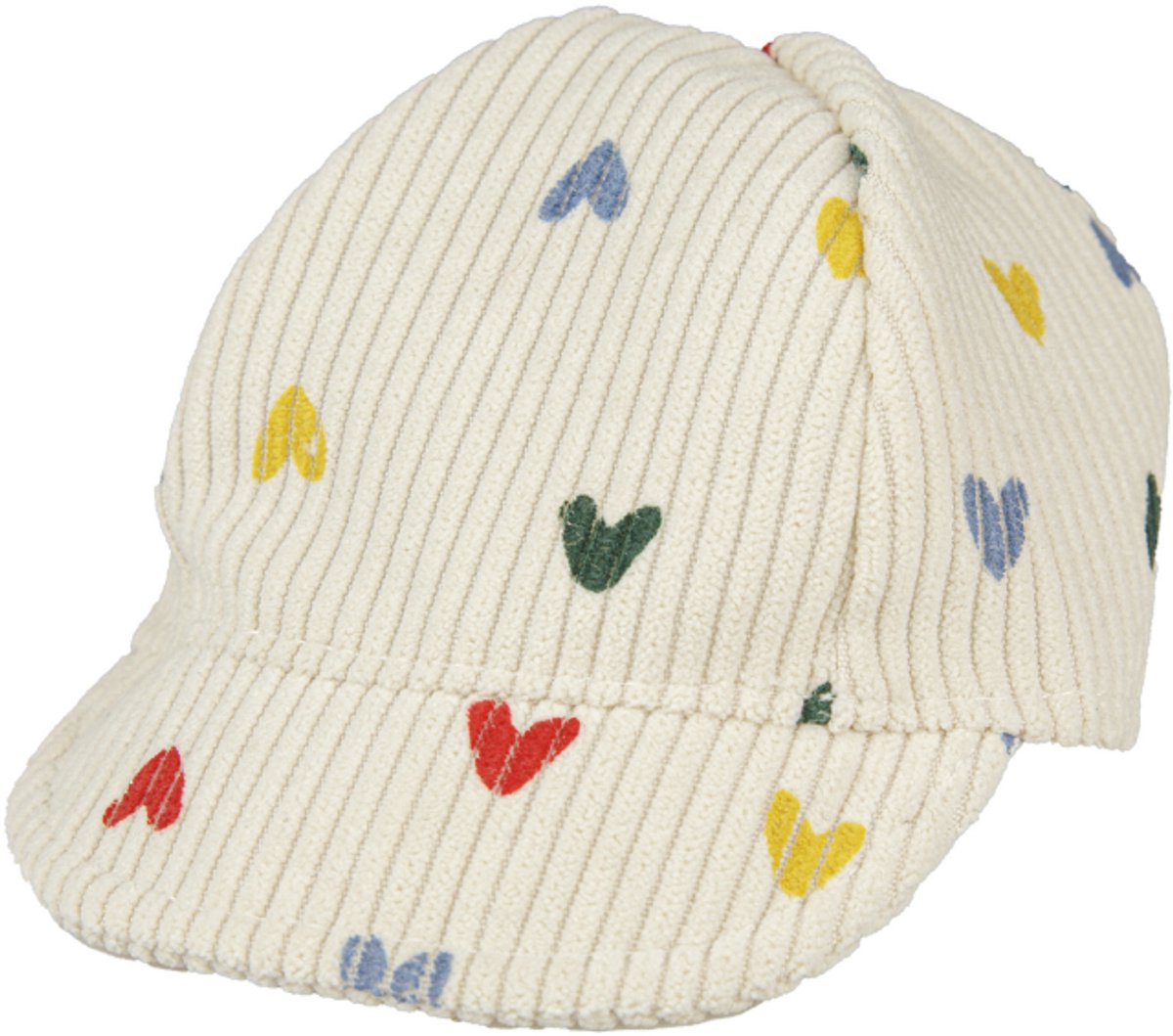 Heless dukkehat hjertekonfetti, 35-45 cm