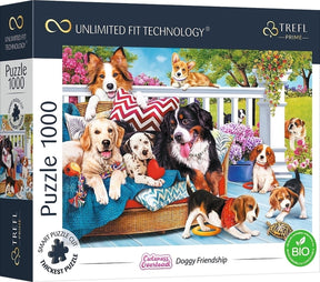Trefl prime dog love puslespil - 1000 brikker