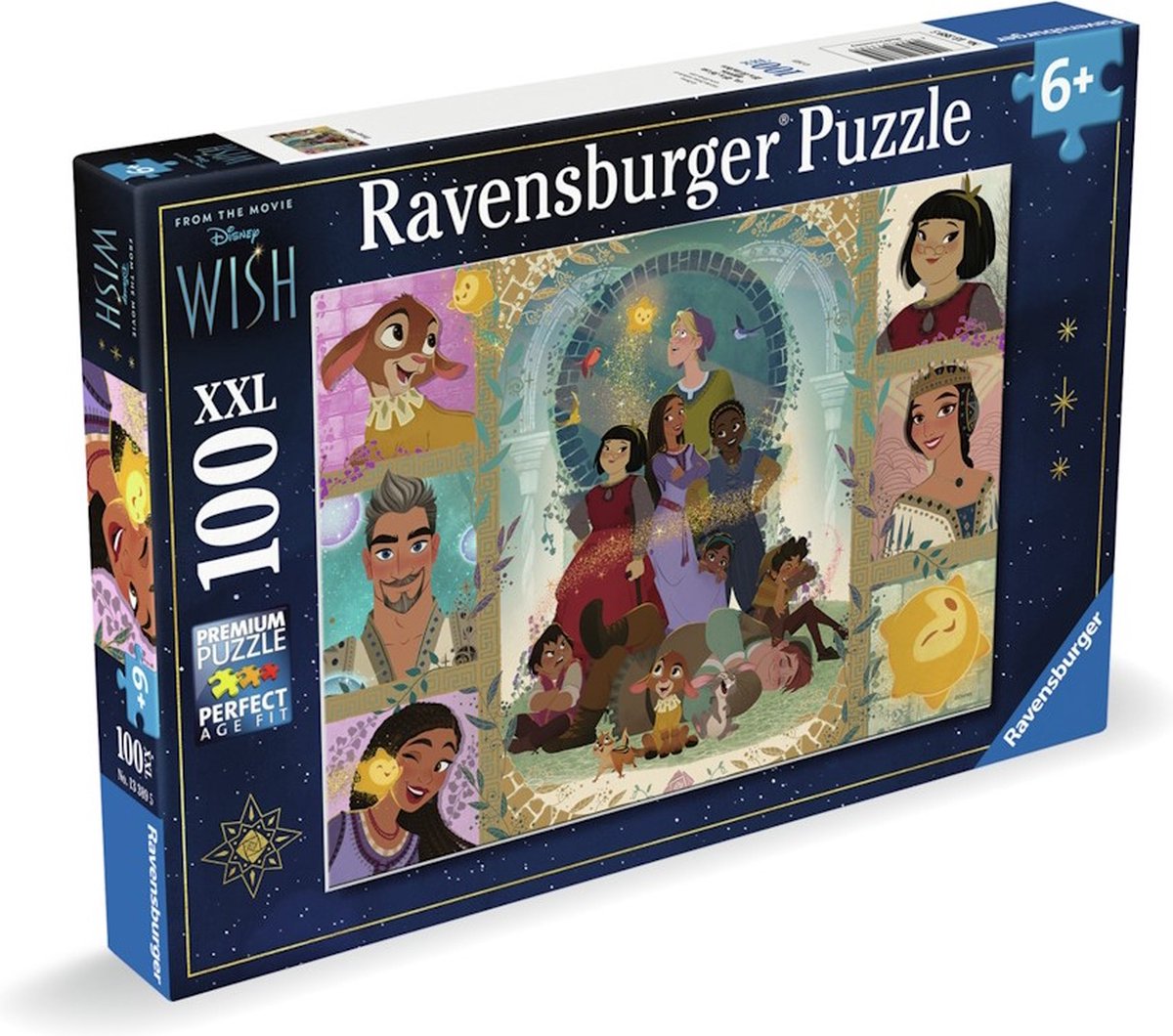 Ravensburger puslespil disney ønske 100 stk