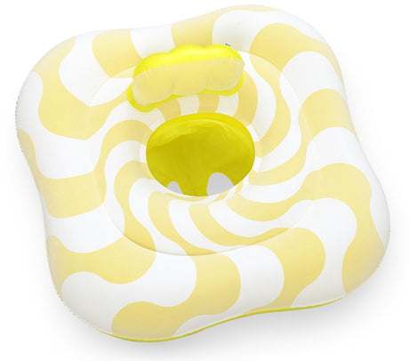 Bestway svømmesæde komfort plys babybåd pool 1-2 år multicolor.