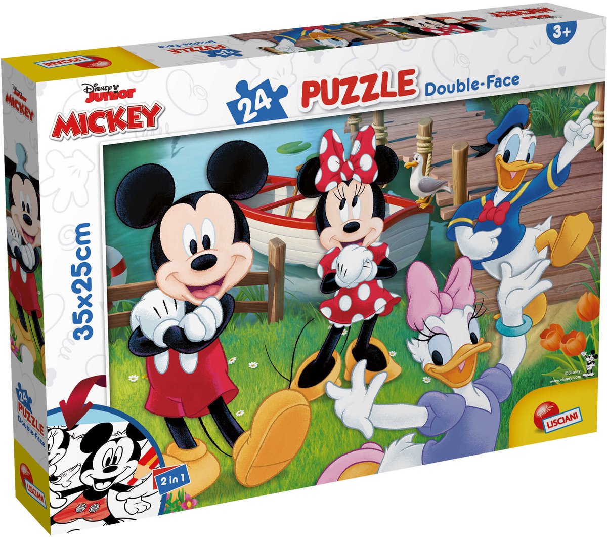 Lisciani disney puslespil df m-plus 24 mickey