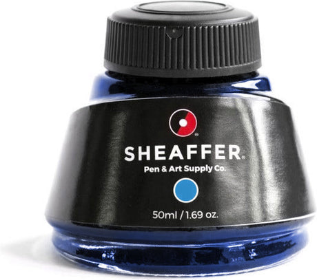 Sheaffer blækflaske - blå - 50ml - sf-94221