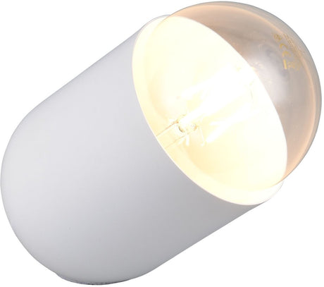 Rl lev dit lys virkelighed nara - bordlampe - hvid mat - ekskl. 1x e27 7 w - ledningskontakt