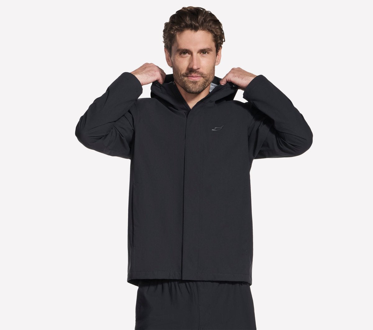 Skechers premier regnjakke herrejakke - sort