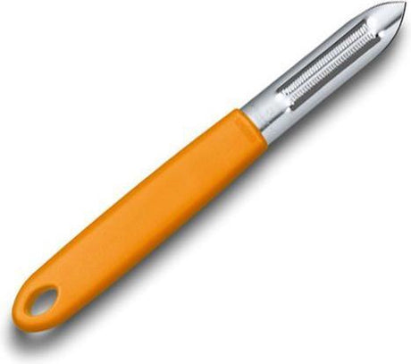 Victorinox skræller i rustfrit stål takket - orange