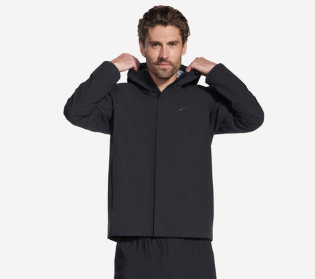 Skechers premier regnjakke herrejakke - sort