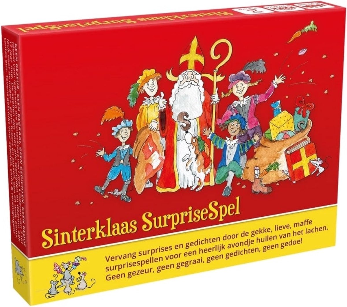 Tucker's fun factory sinterklaas surprisespel - pakjesavond partygame voor de hele familie - 3+