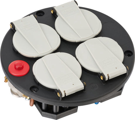 Brennerstuhl fatningsindsats 4-vejs IP20 230v 16a termostat med kontrollys - 1081080