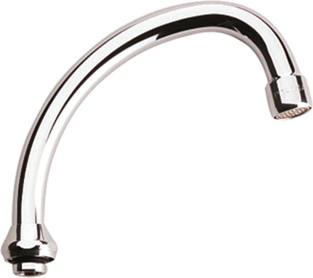 Grohe drejelig rørtud - 140 mm med mousseur