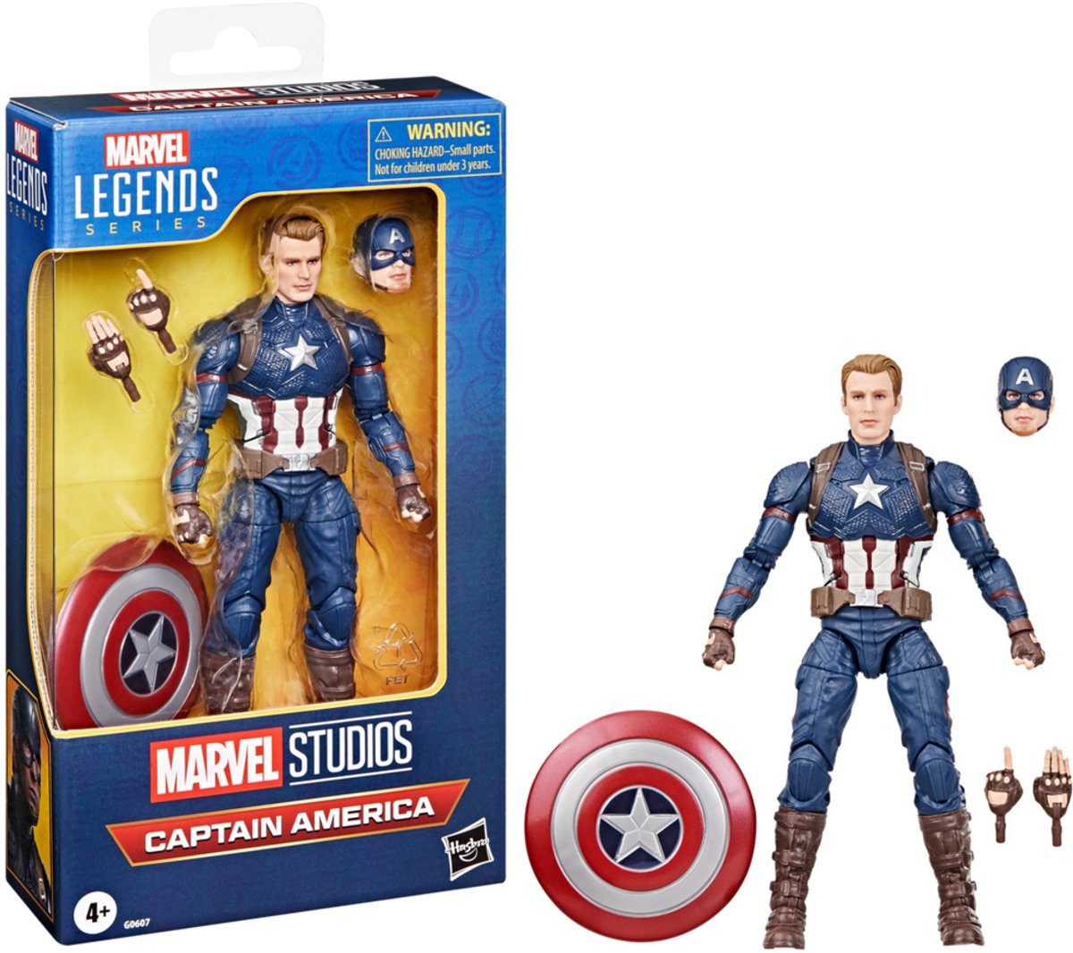 Hasbro Avengers: Endgame Marvel Legends actionfigur Captain America 15 cm actionfigur