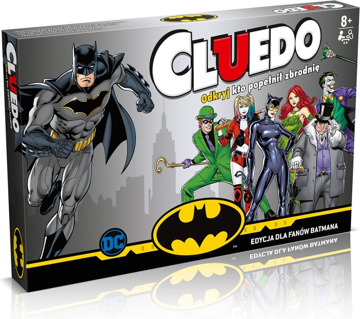 Vindende træk cluedo - brætspil - batman