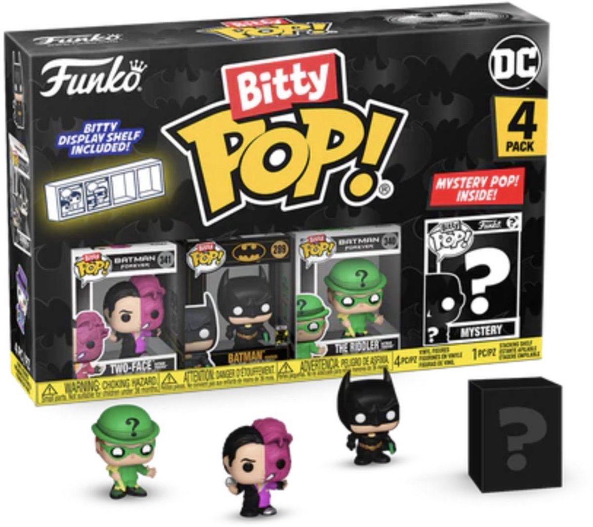 Funko bidy pop! - to-ansigt, batman, gådedukken! fra DC Batman