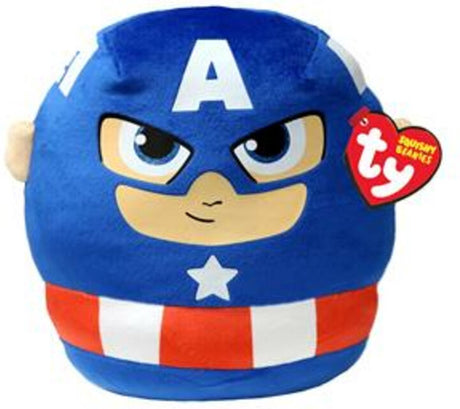 Ty beanie captain america squish a buo, 20cm