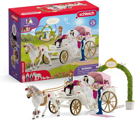 Schleich hesteklub bryllupsvogn 42641
