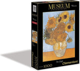 Clementoni - puslespil - 1000 brikker - girasoli (museum) - puslespil for voksne