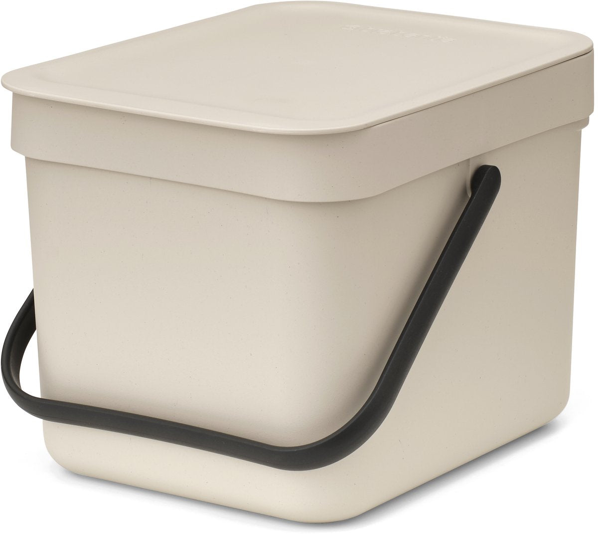 Brabantia sort go affaldsspand - 6 l - blød beige