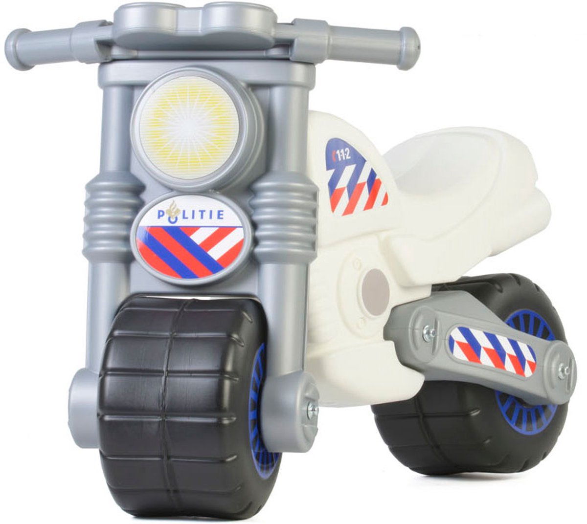 Cavallino gående politimotorcykel