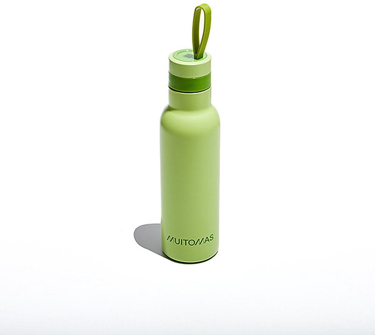 Muitomas termoflaske - dobbeltisoleret foring - 500ml - 12 timer varme eller 24 timer kolde drikke - grøn