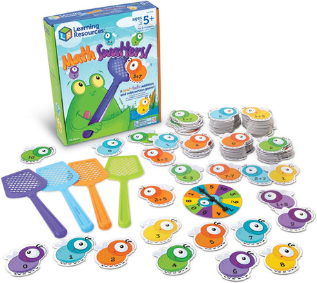 Læringsressourcer math swatters™ additionssubtraktionsspil - 1+