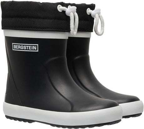 Bergstein classic thermo unisex junior regenlaarzen - black 32